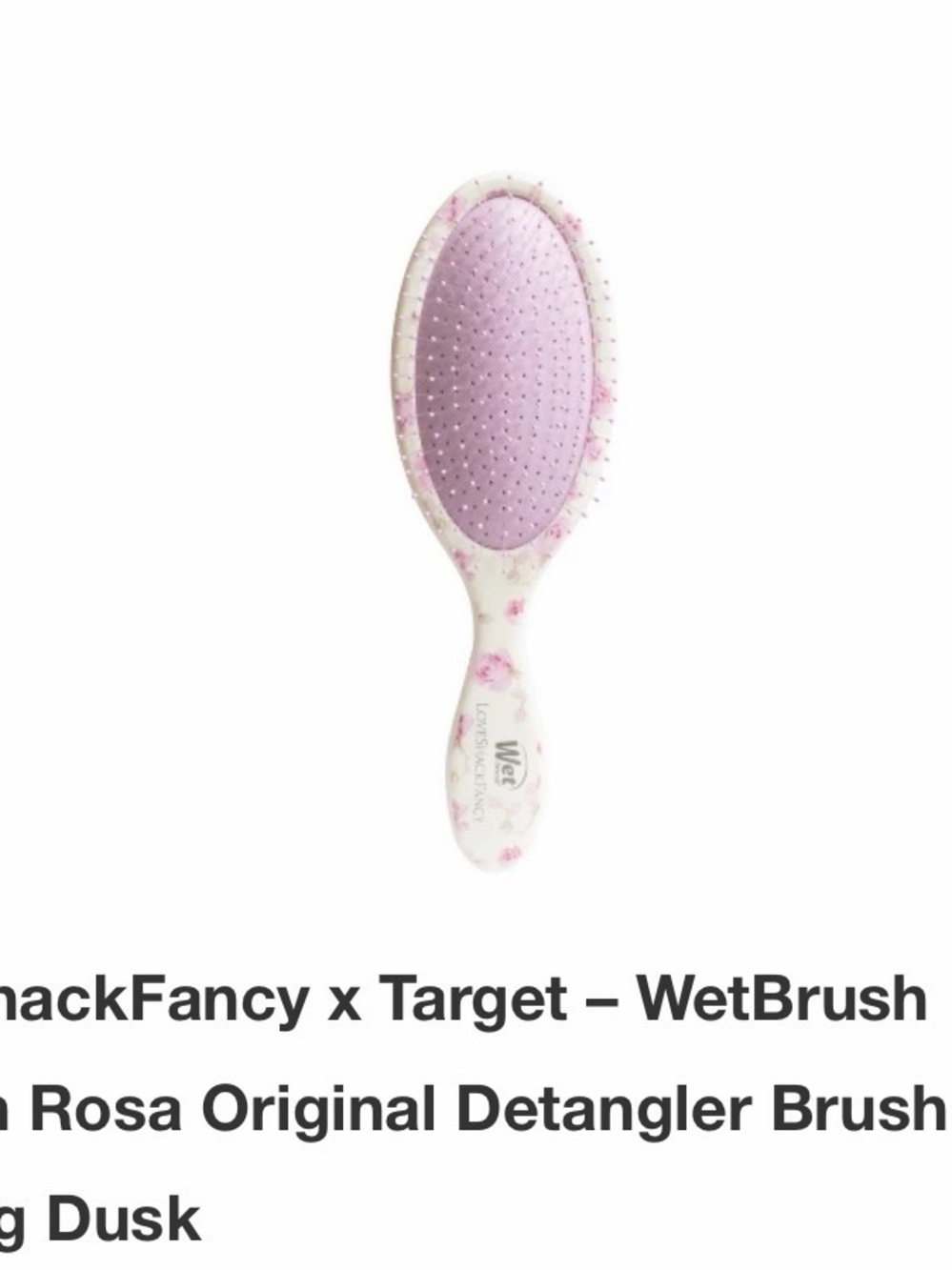 Ribbon Rosa Original Detangler Brush - Light Pink
